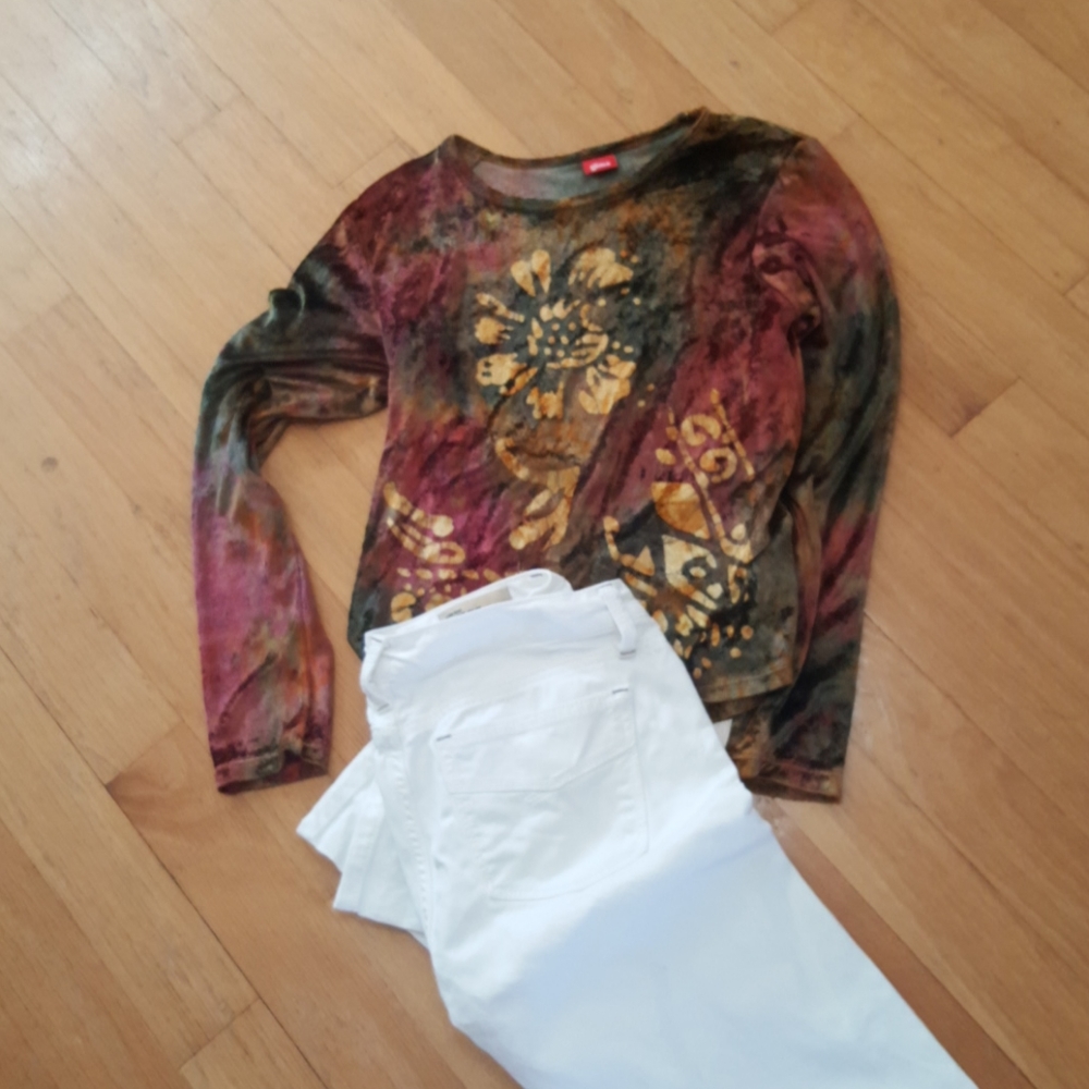 Womens velvet type top